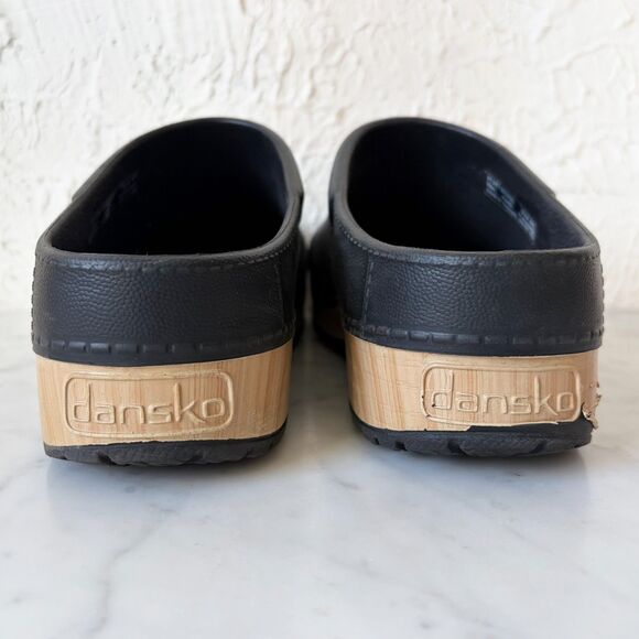 Dansko Kane Lightweight Black Molded Mule EVA Clog - Women's Size 41 EU-9.5 US - Picture 5 of 9